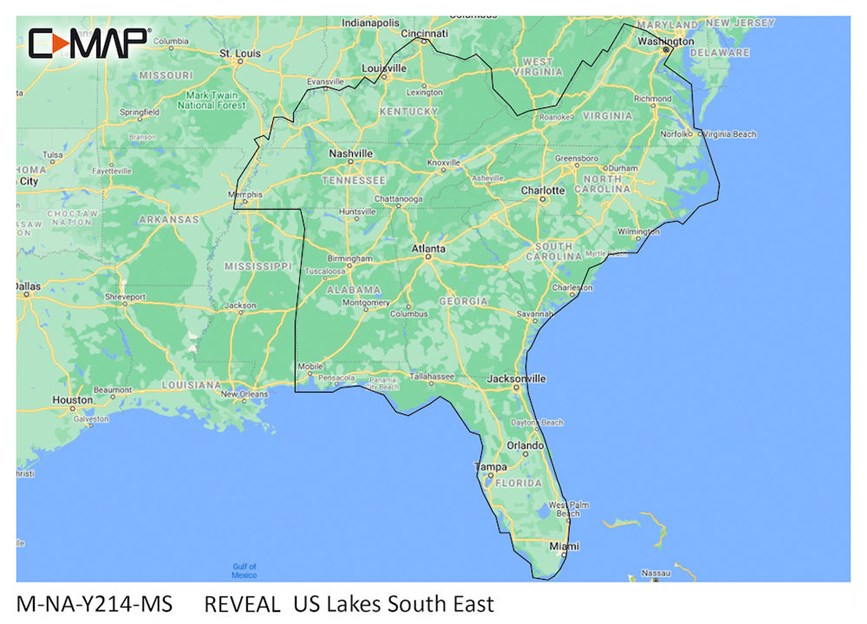 REVEAL LAKES - US LAKES SOUTH EAST